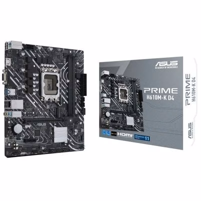 Tarjeta Madre ASUS Prime H610M-K: Plataforma Micro-ATX para Intel LGA 1700